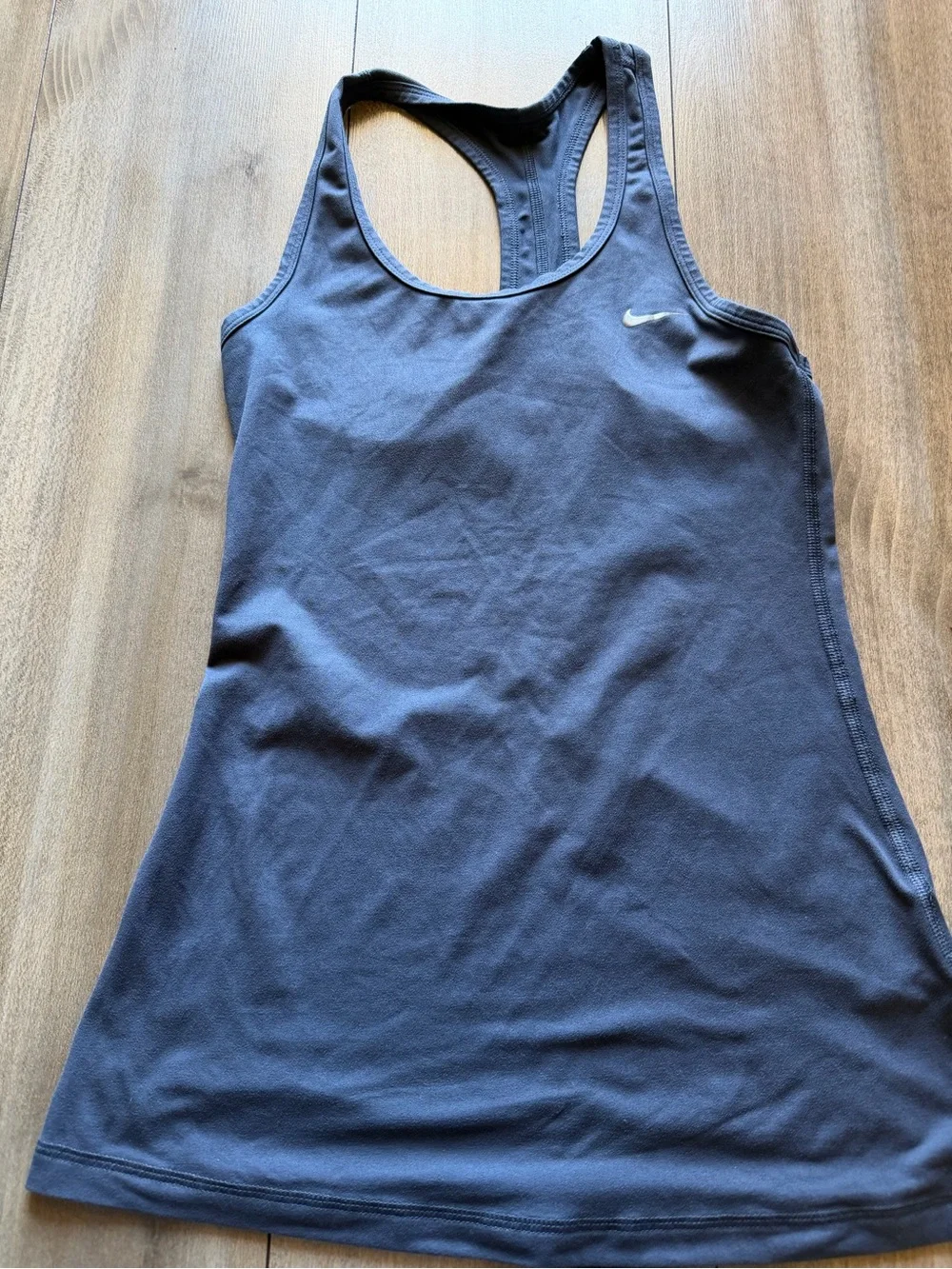 Nike Women's Dark Blue Racerback Training Tank